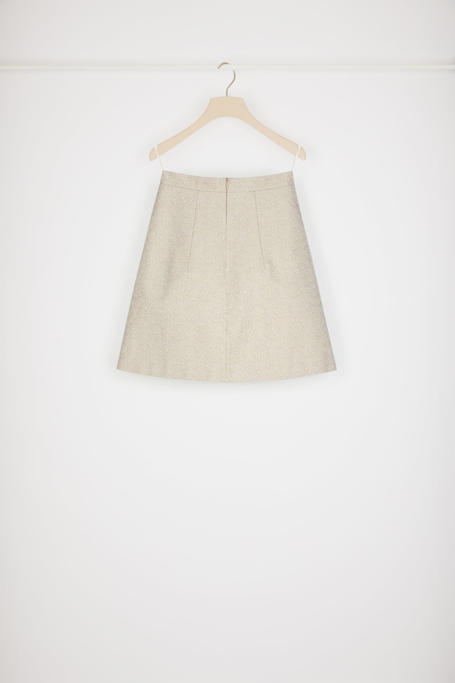 Patou P23SK03601335100 jupe medallion coton bio trapèze