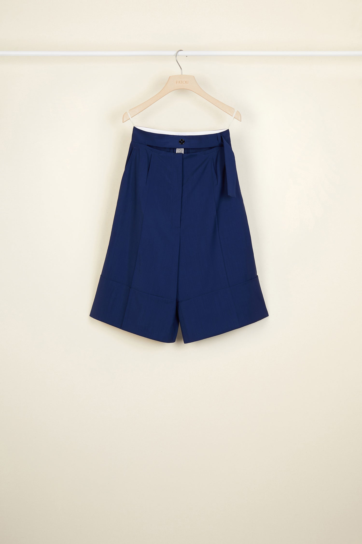 Patou Trousers short TR0060033670B bleu laine été