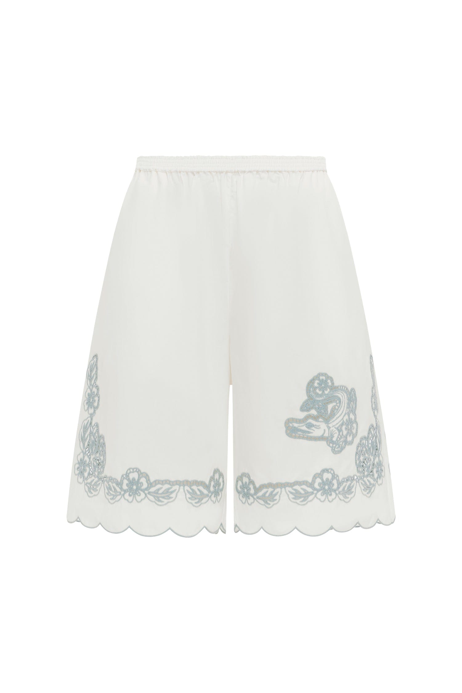 Alemaïs Louie short broderie coton blanc