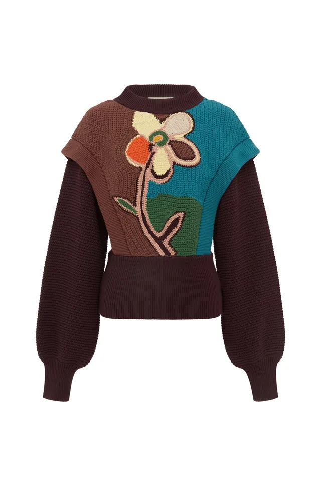 Alemäis Knitwear Tangible Love Sweater pull coton M