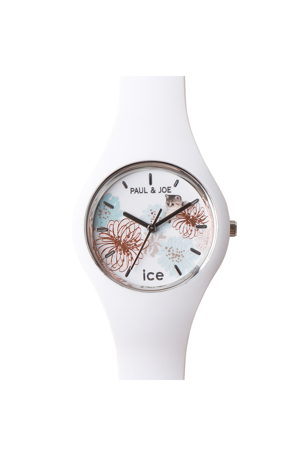 Paul & Joe x Ice-Watch montre Chrysanthème blanc