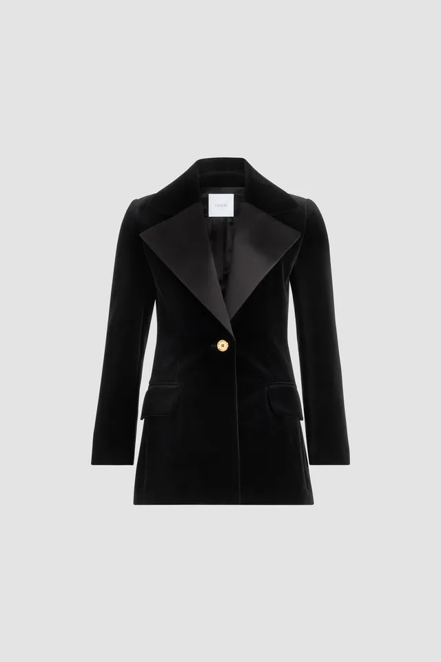 Patou Jackets veste JA0610170999B velours coton noir 34-44