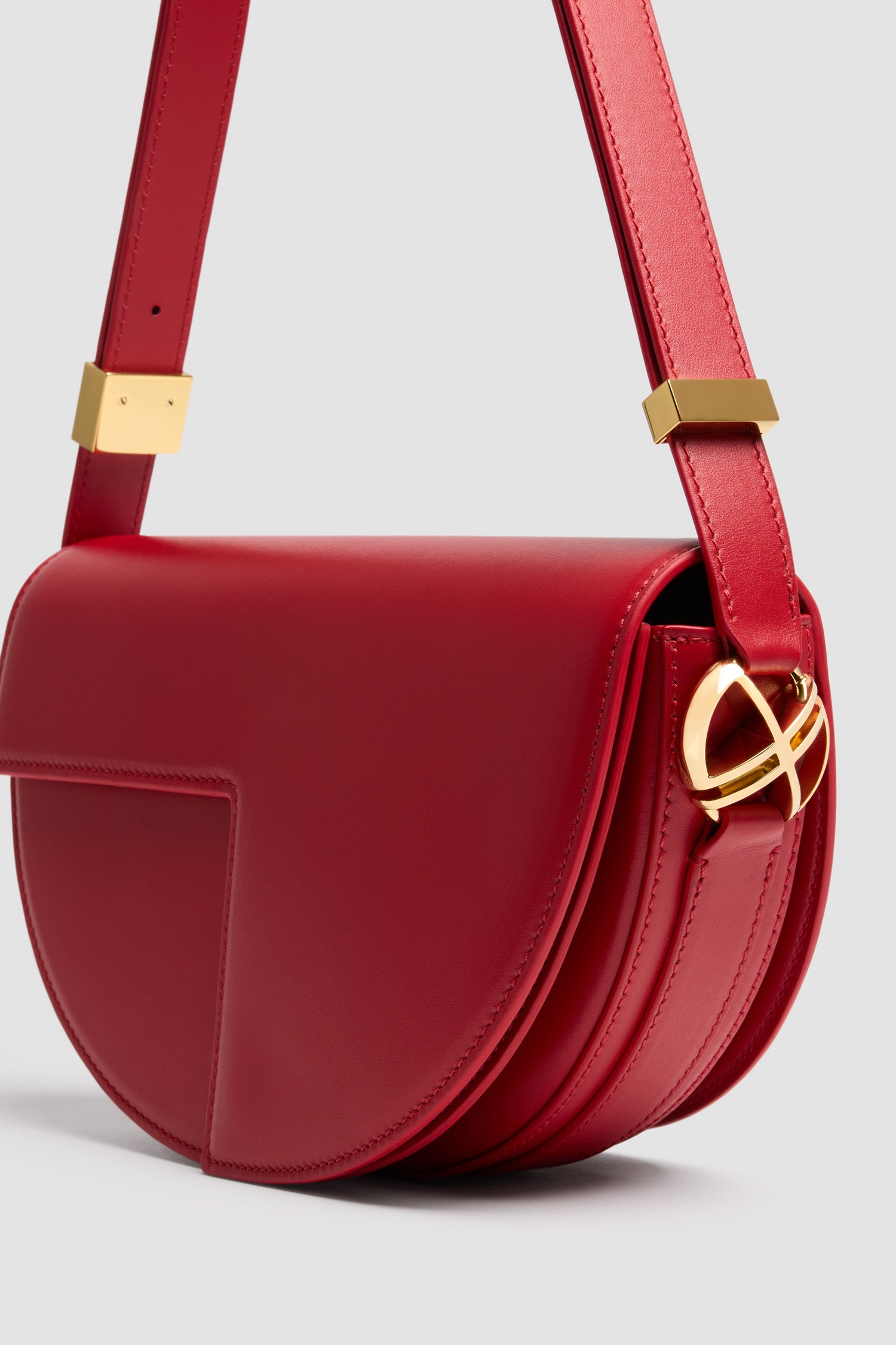 Patou Le Patou BA0225000314R sac cuir rouge Elixir