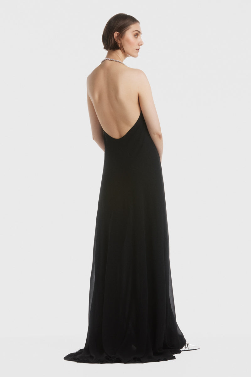 ATU Body Couture Slip Dress robe nuisette S/M cristaux