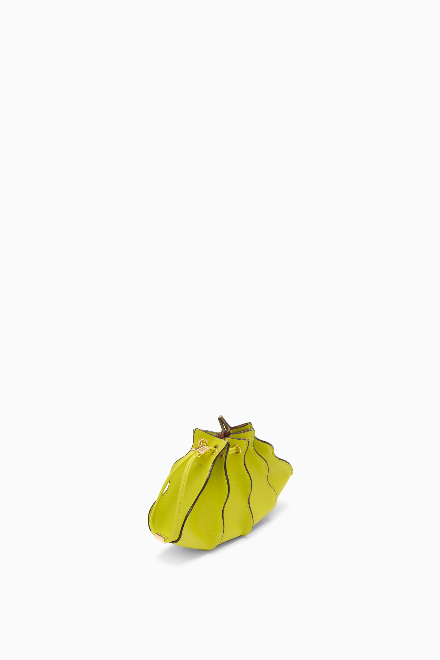 Ulla Johnson Adria SP261106 sac bandoulière Limon cuir vert