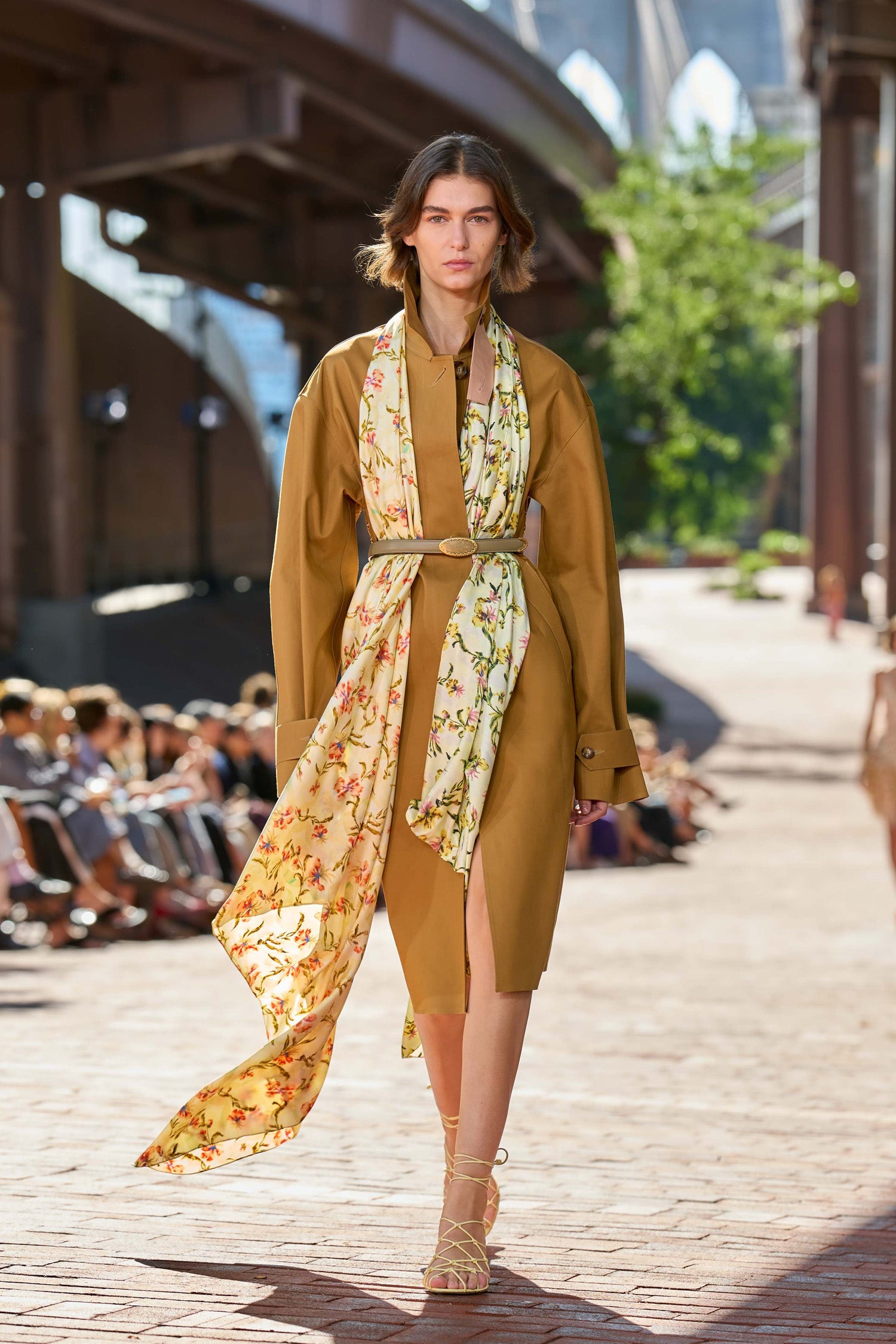 Ulla Johnson Sloane SP271202 trench-coat Khaki coton