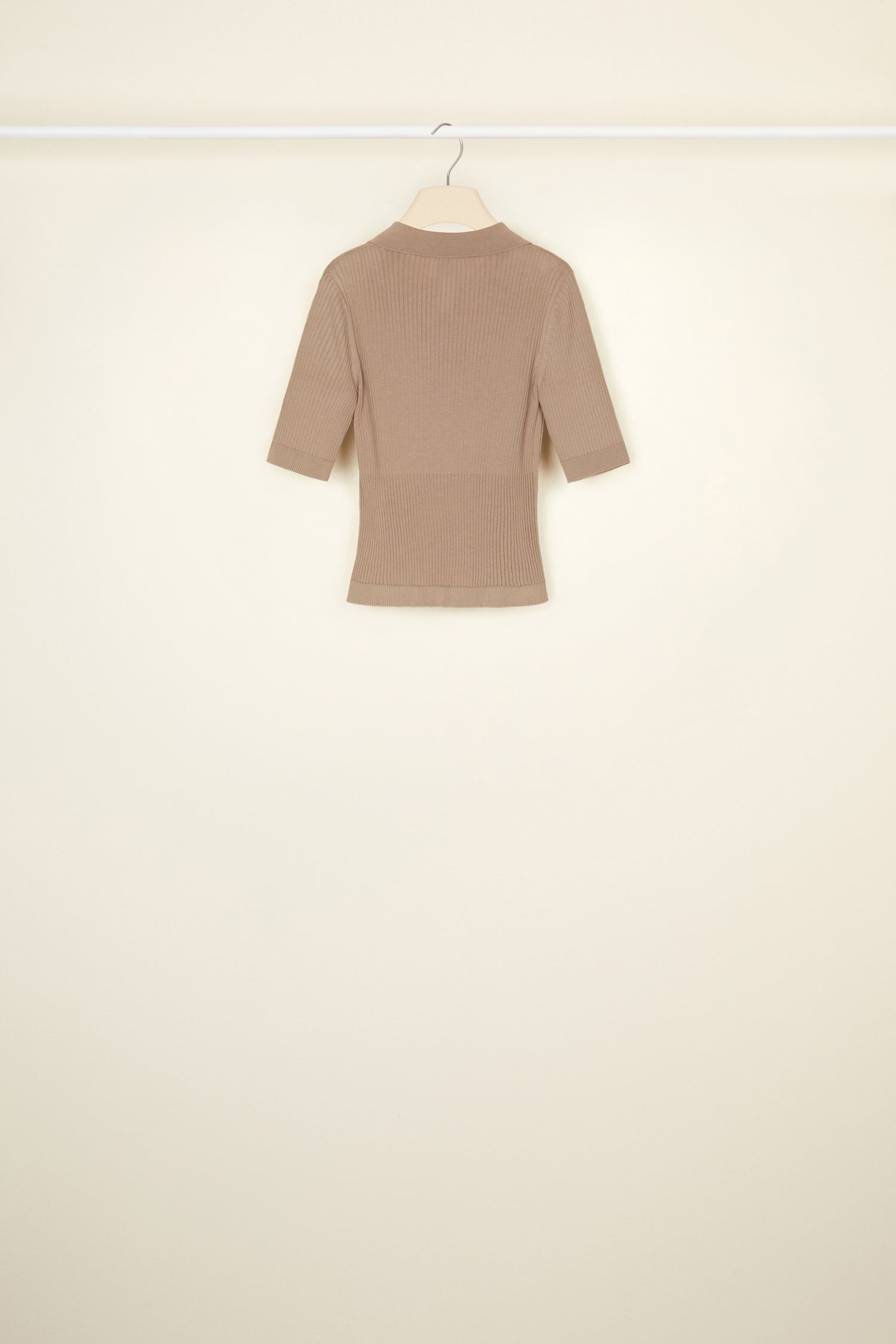 Patou P22KN0798051106P polo beige coton bio