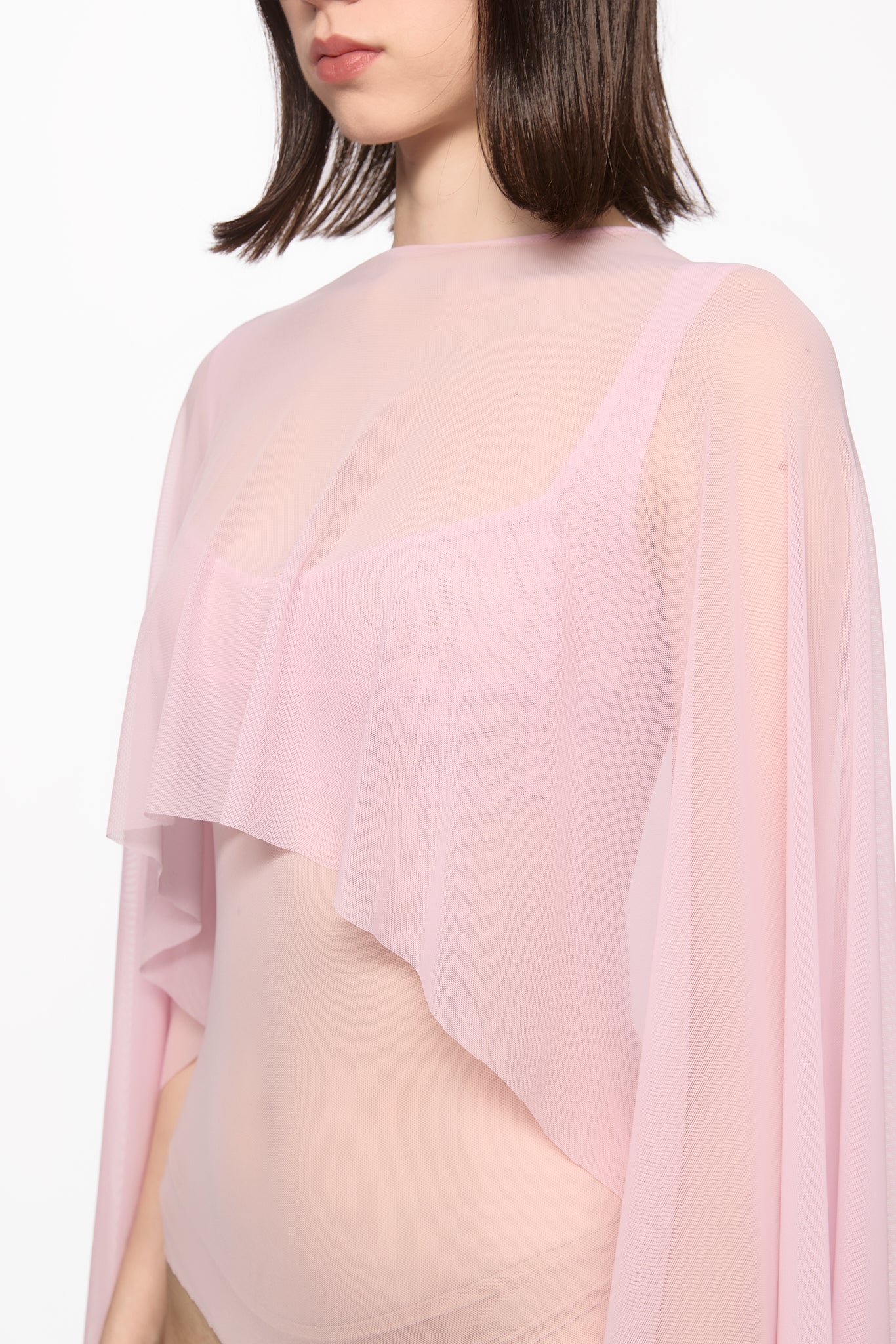 ATU Body Couture Two-piece sets bodysuit cape rose taille S