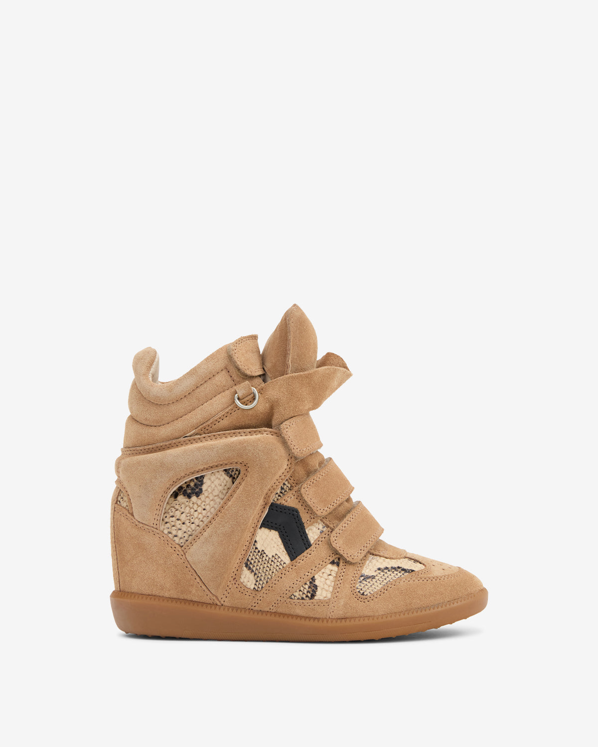 Isabel Marant Bekett Ring baskets camel sahara python 5 cm
