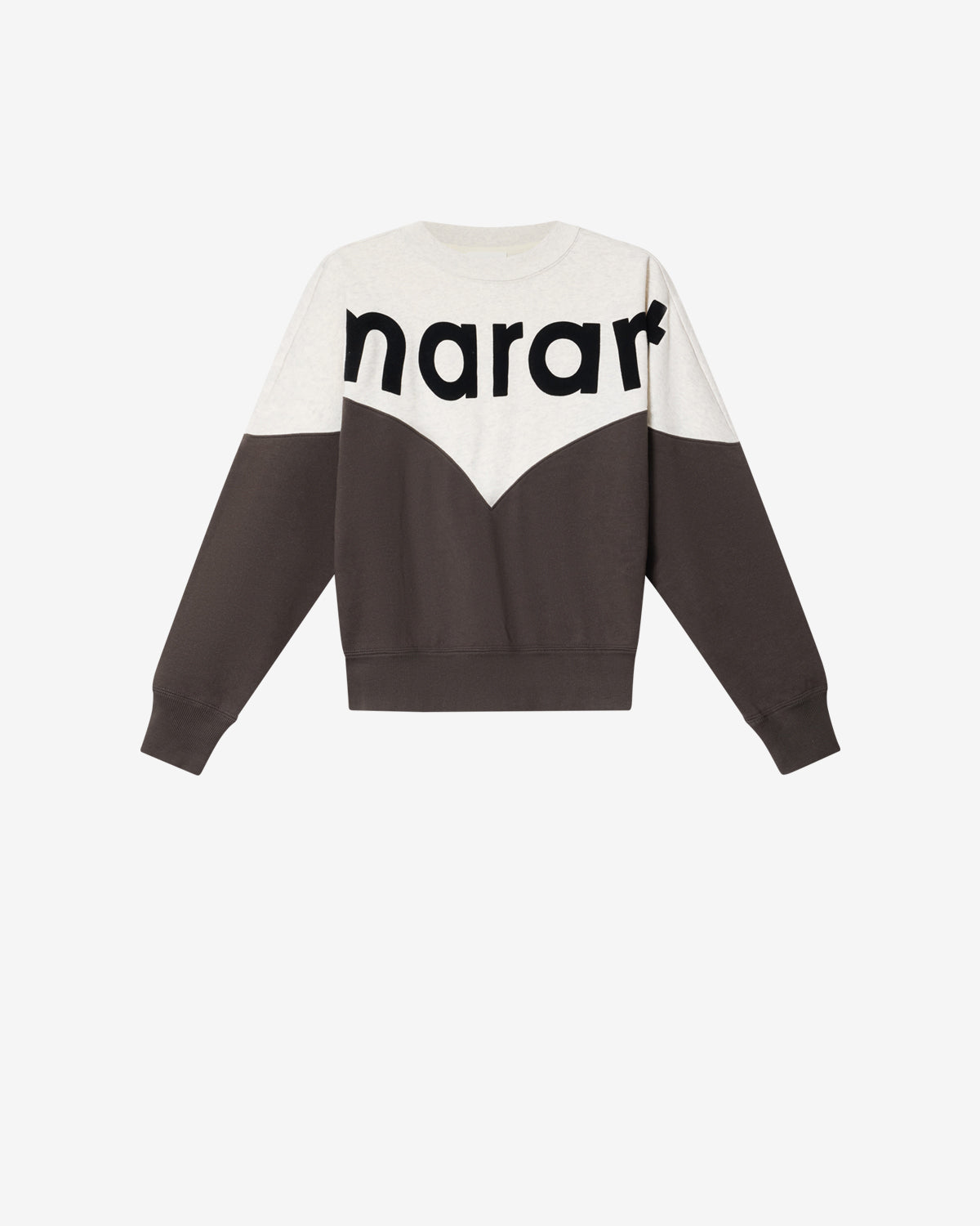 Isabel Marant Houston sweatshirt noir délavé coton