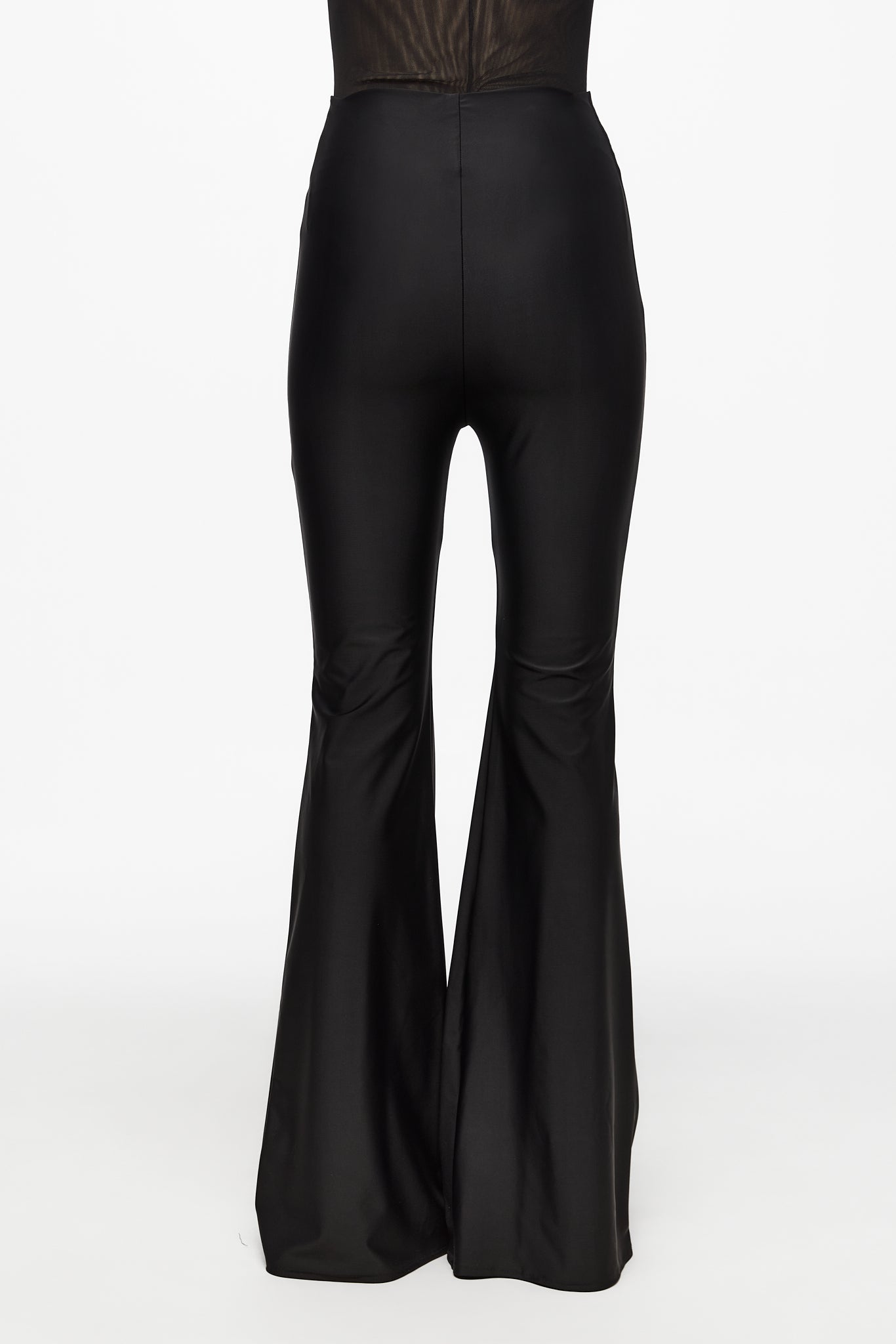 ATU Body Couture pantalon noir taille haute évasé