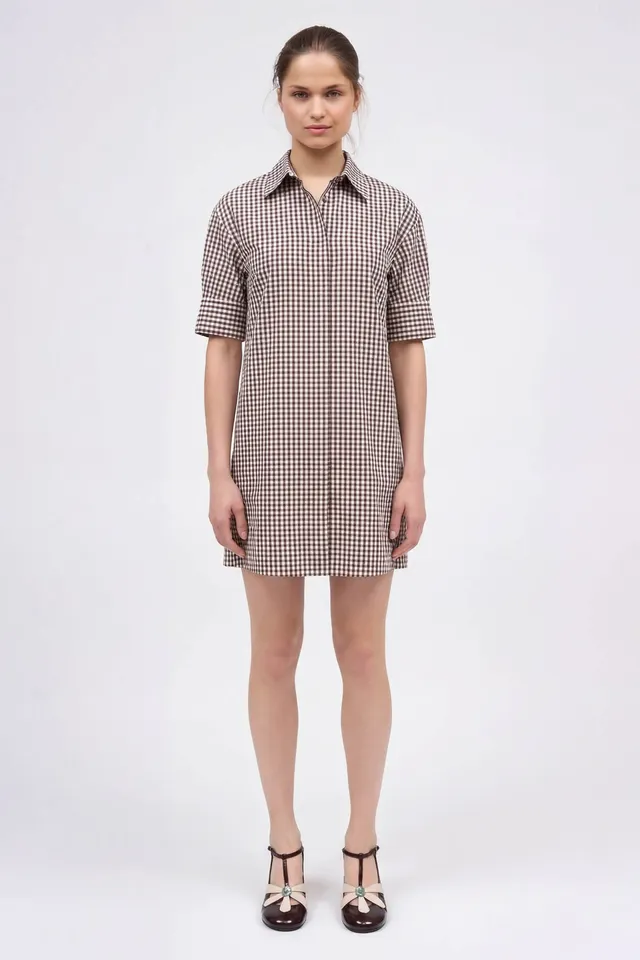 Paul & Joe Robes Doris robe-chemise vichy France