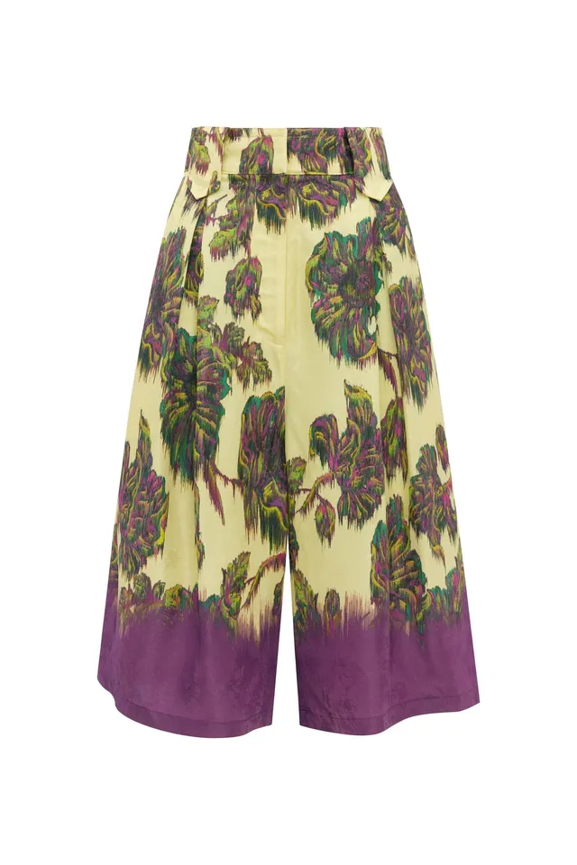 Alemaïs Jerry Short short viscose coupe ample à pinces