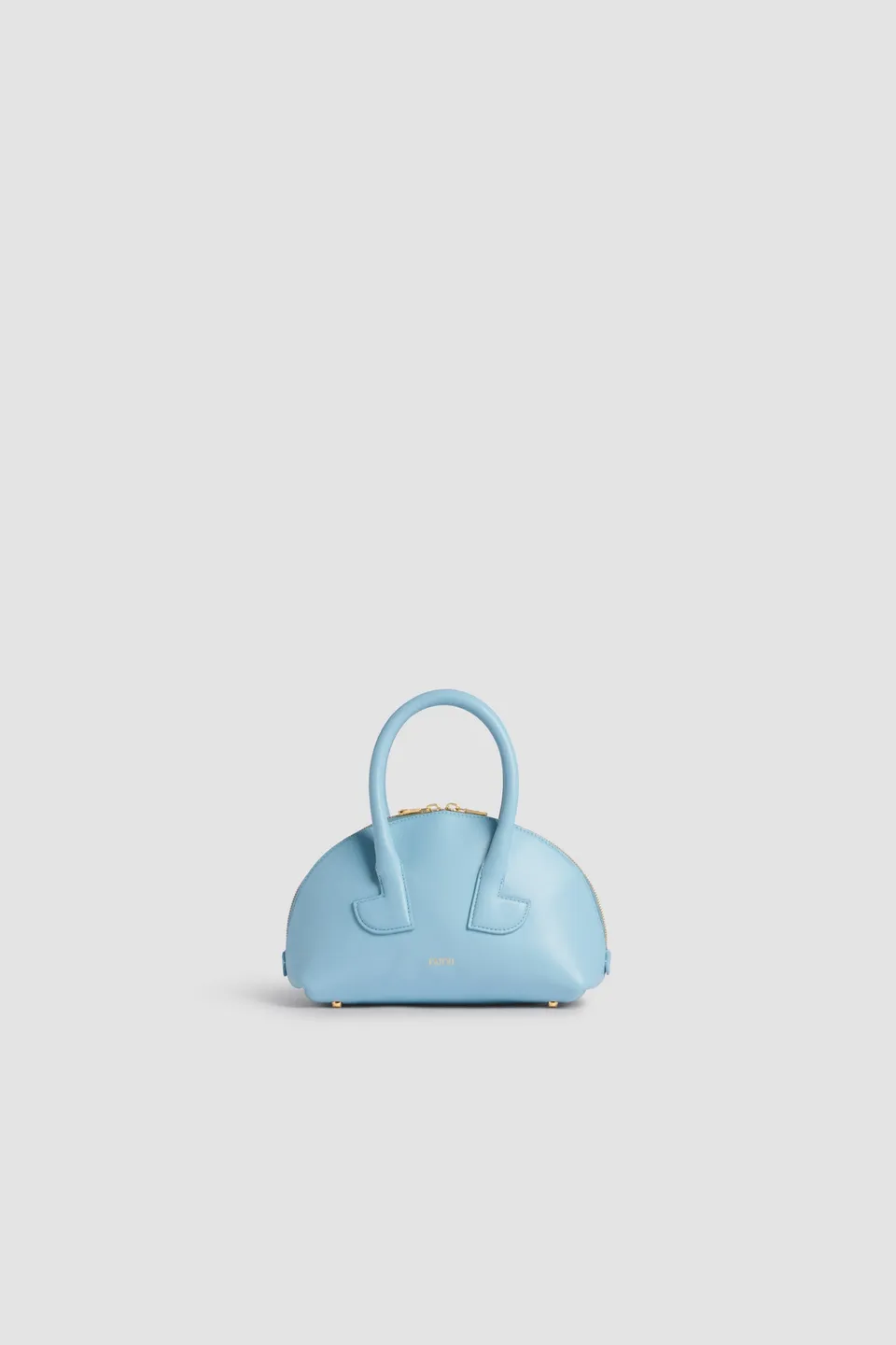 Patou Bowling P25BA0195000637B sac cuir bleu skylight