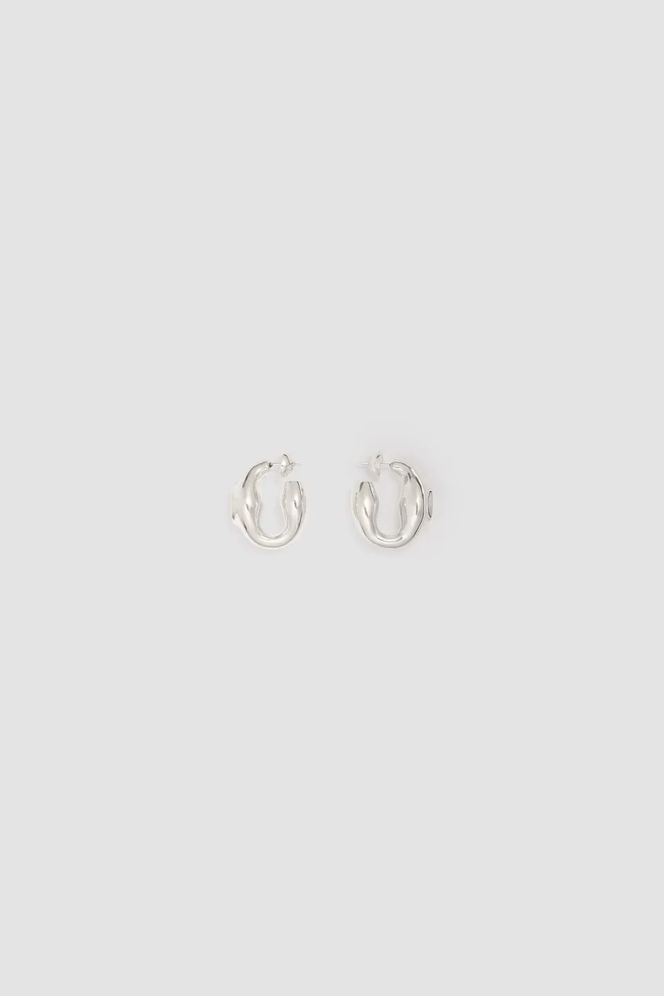 Patou H25JW160 boucles d'oreilles chevalière argenté