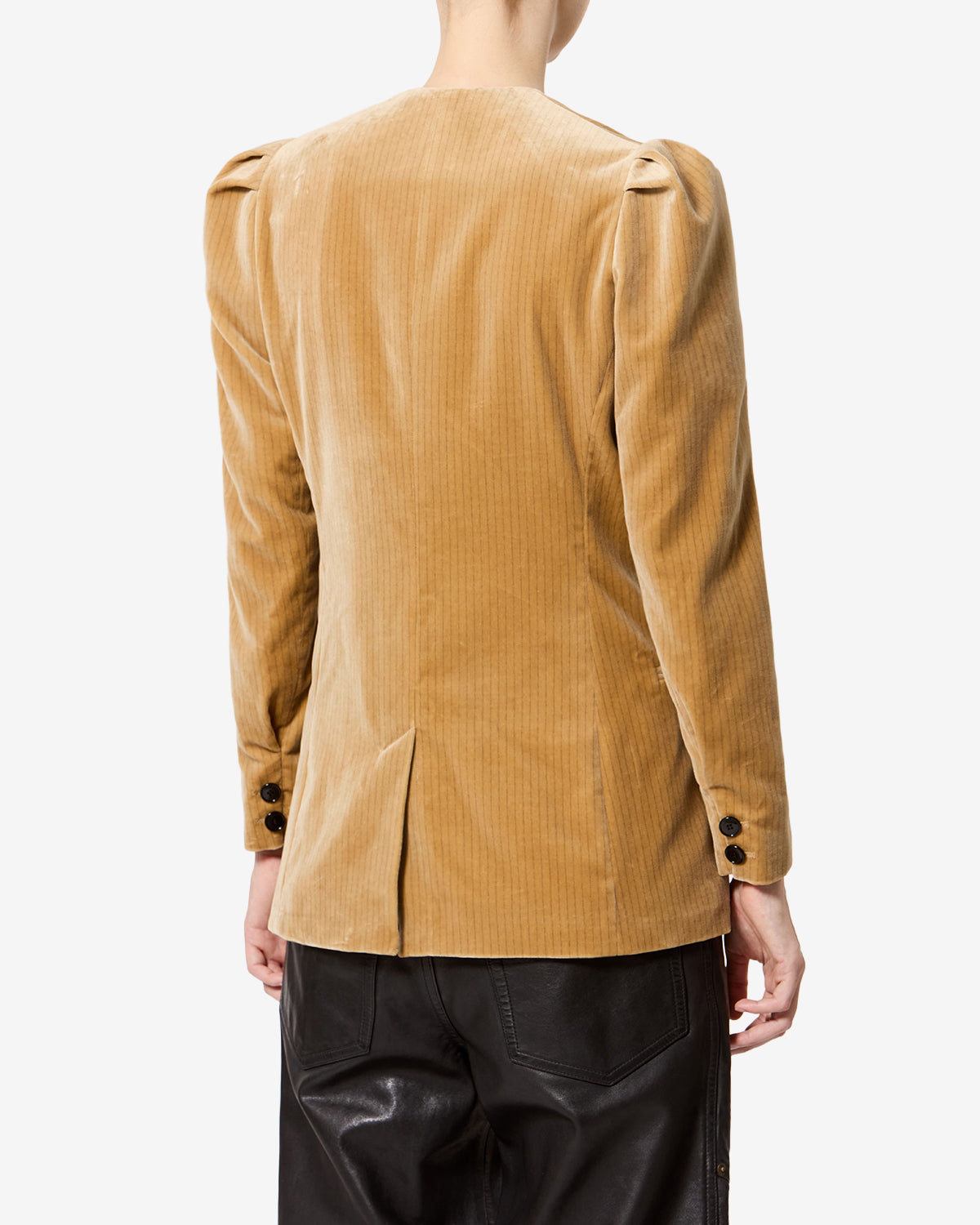 Isabel Marant Fereole VE0704FA veste velours camel