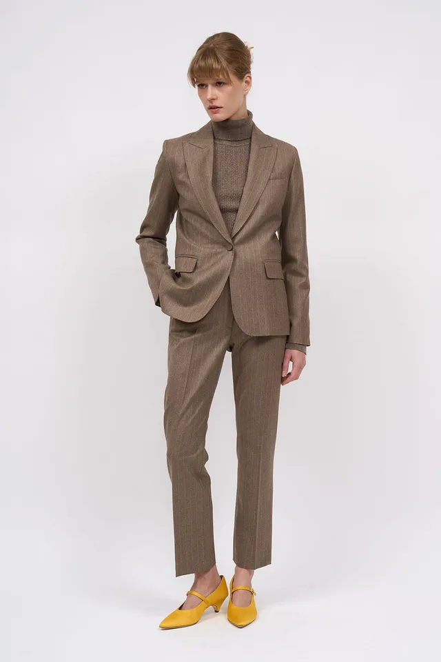Paul & Joe Tailoring ZALANA veste tailleur laine rayée