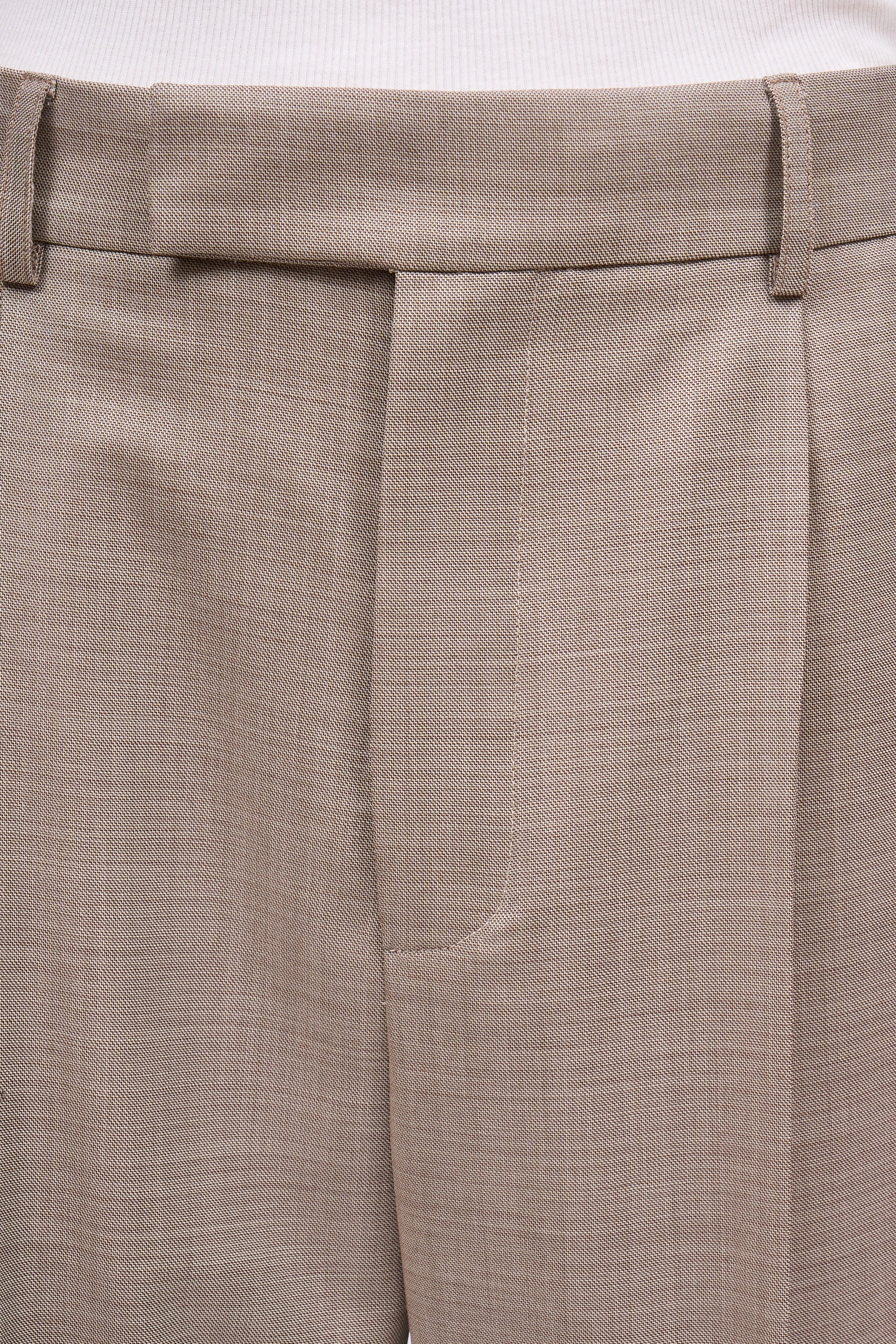 Paul & Joe Tailoring pantalon Gordon laine vierge beige