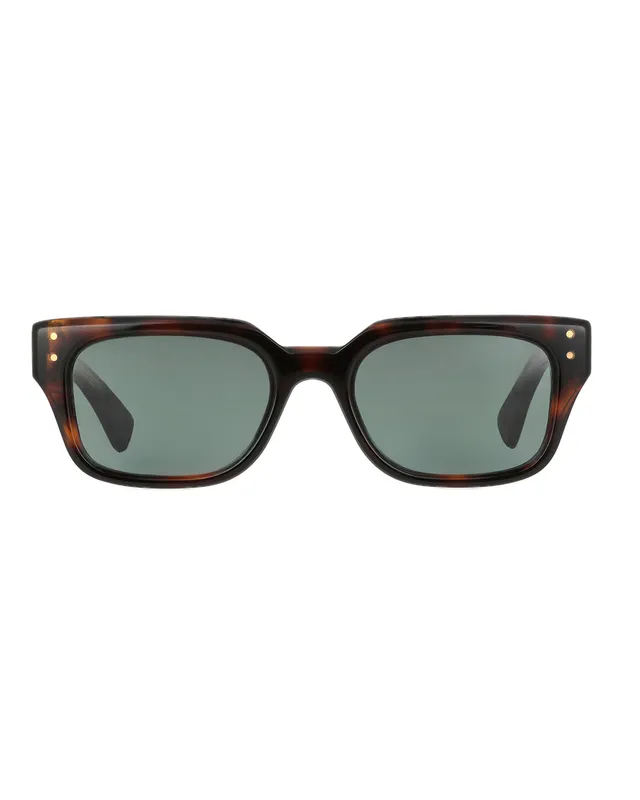 Paul & Joe Lunettes soleil rectangulaires écaille fumée