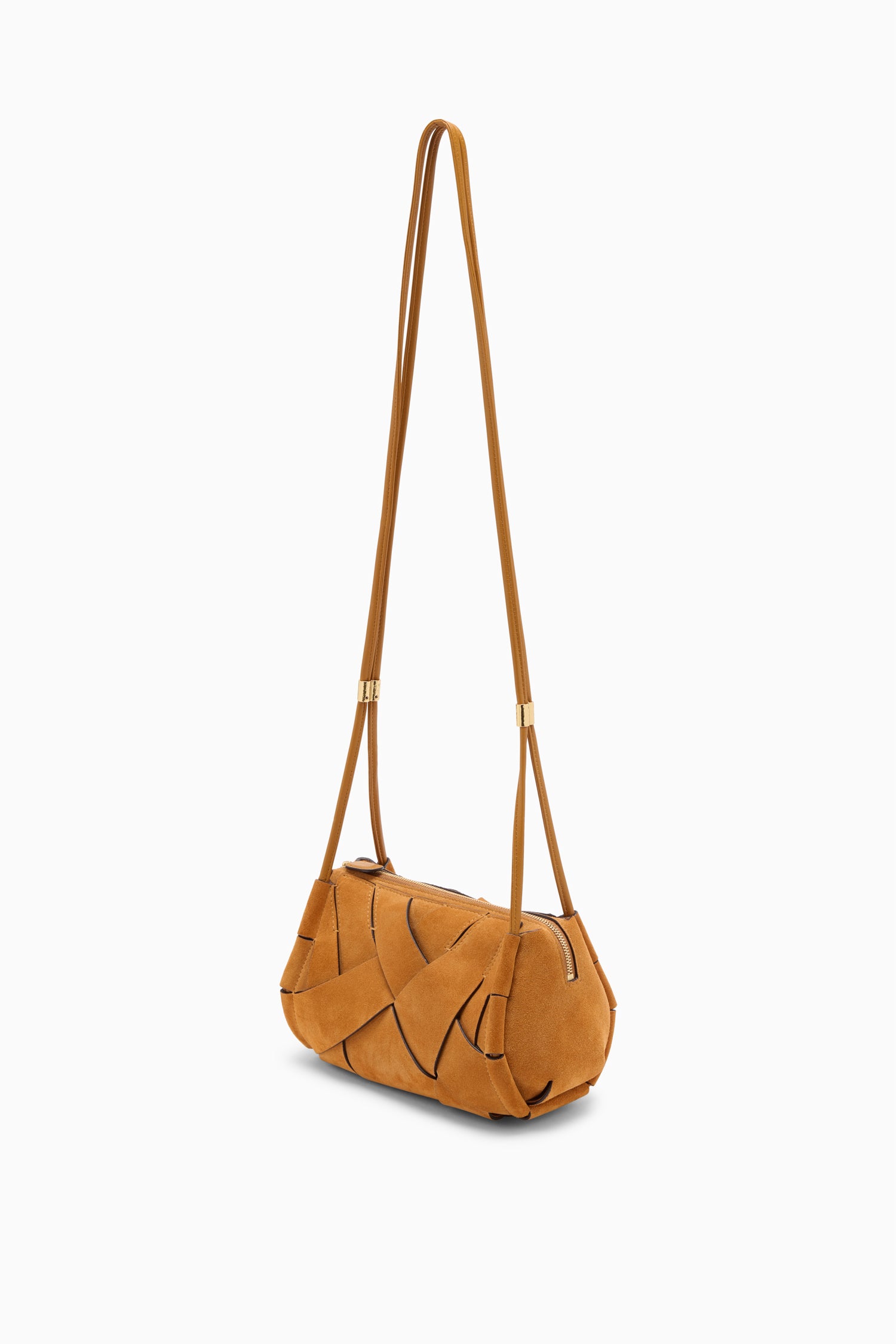 Ulla Johnson Charlotte Sac Canyon Marron Cuir Suède