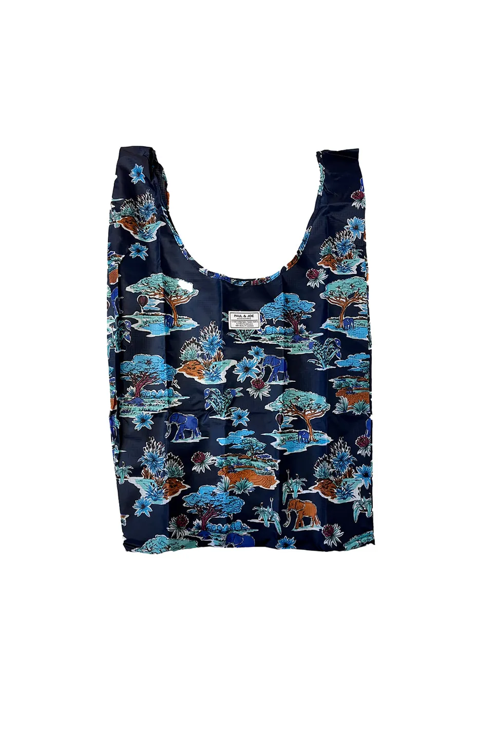 Paul & Joe eco bag imprimé sac marine TU polyester