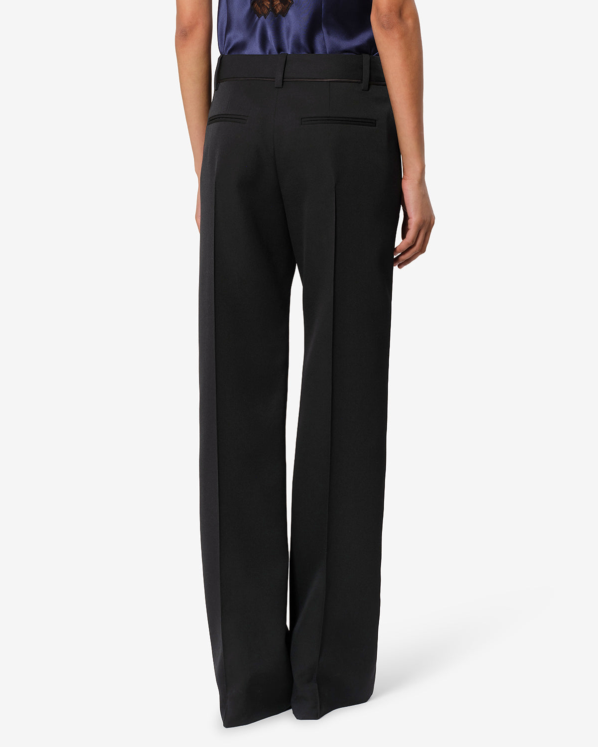 Isabel Marant Lusia pantalon tailleur noir laine