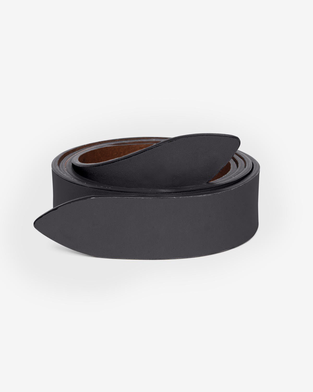 Isabel Marant Lecce ceinture cuir noir et naturel à nouer