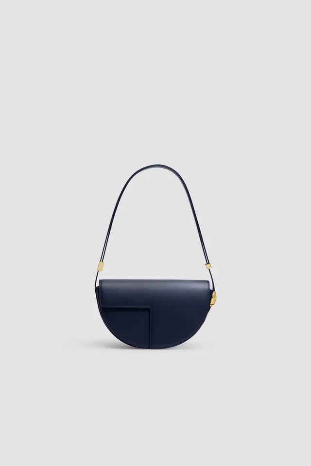 Patou BA022 Le Patou sac cuir navy black