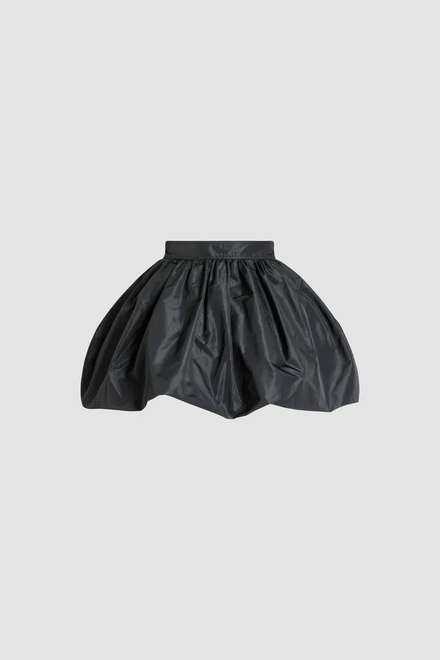 Patou H24SK0430011999B jupe noire faille recyclée