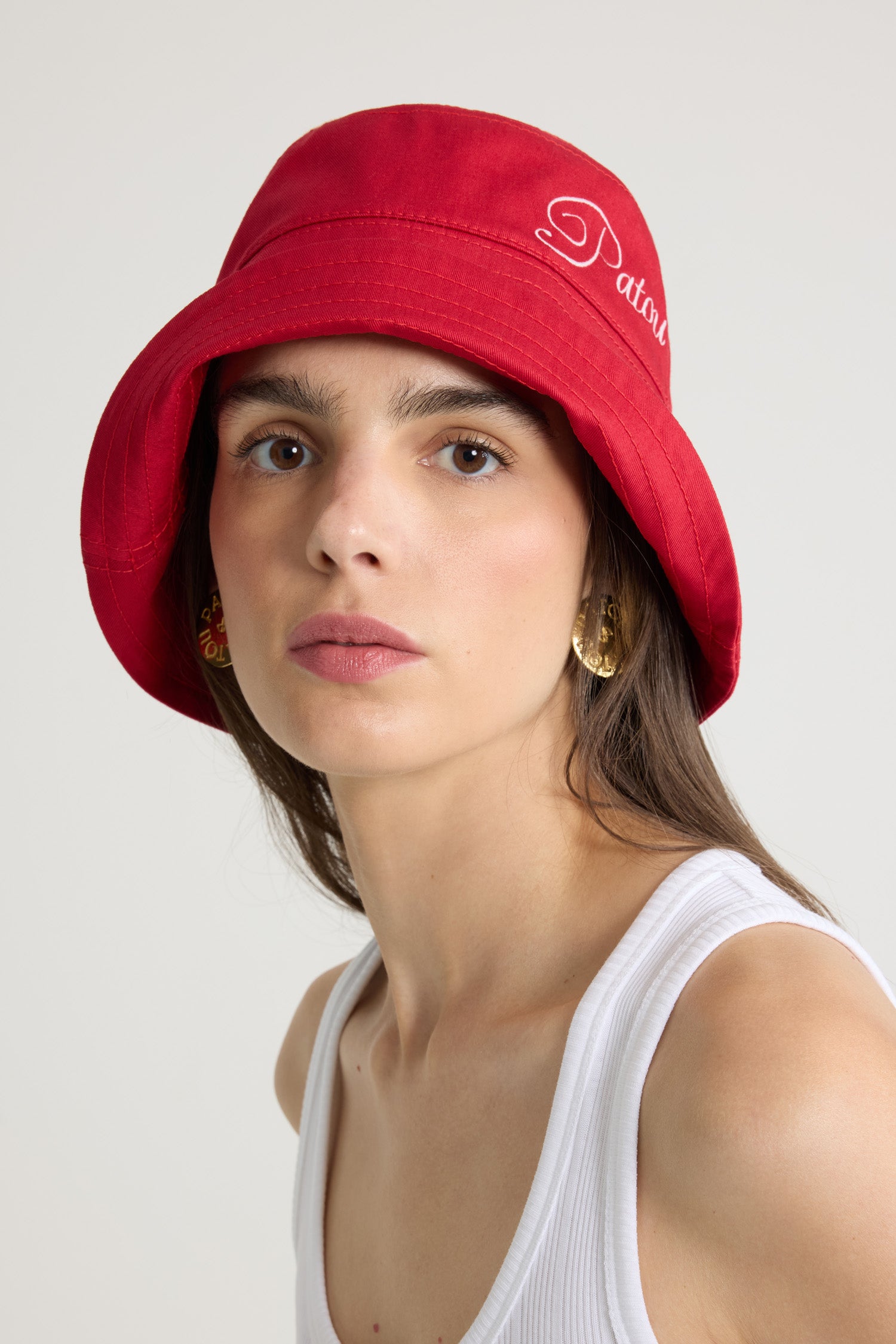 Patou AC101 bob coton rouge Lipstick Red