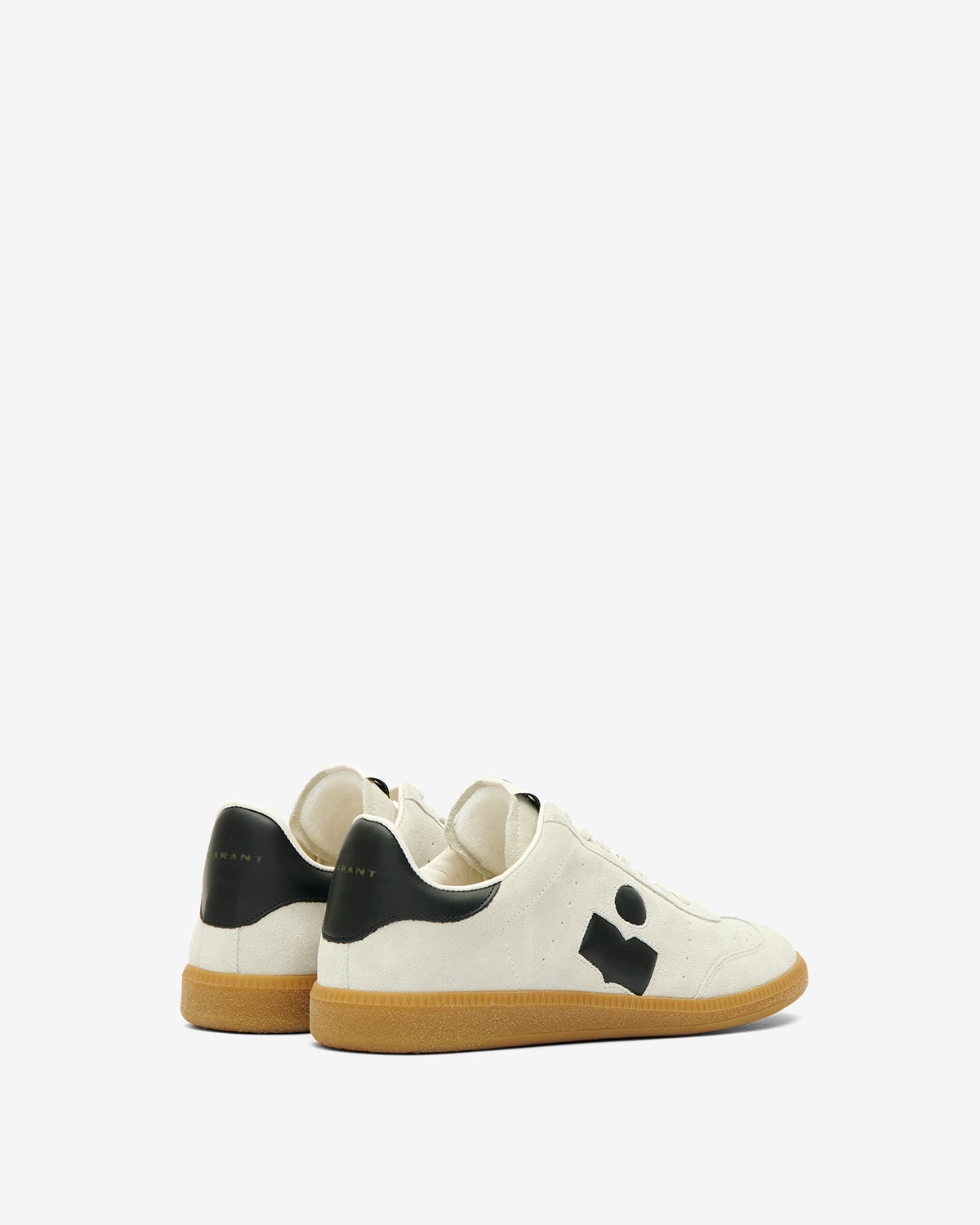 Isabel Marant Brycy BK0008 Baskets cuir beige et noir
