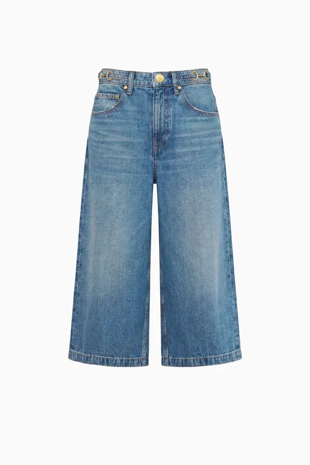 Ulla Johnson Rowan jean culotte Danube