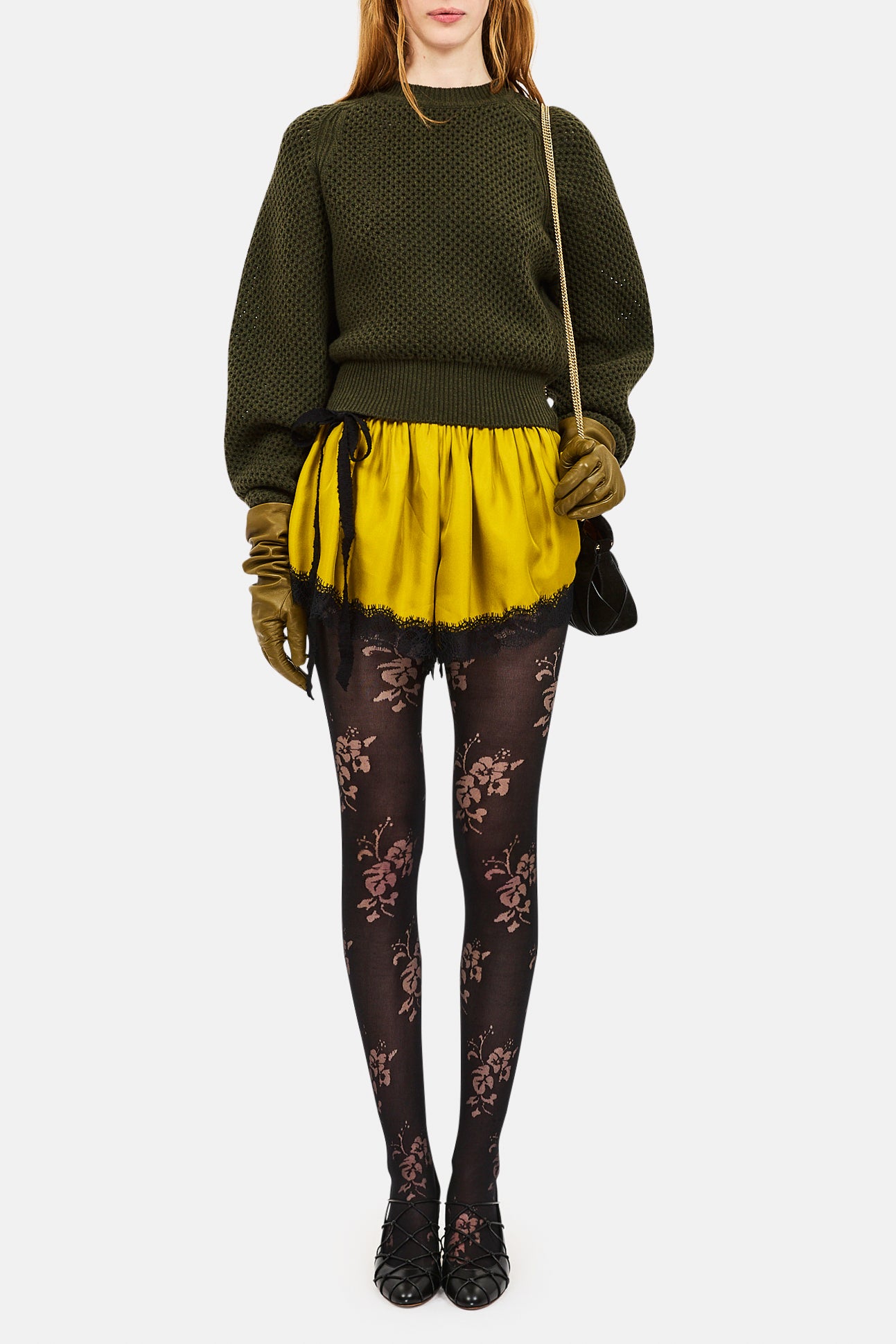 Ulla Johnson Iris Tight collant noir S