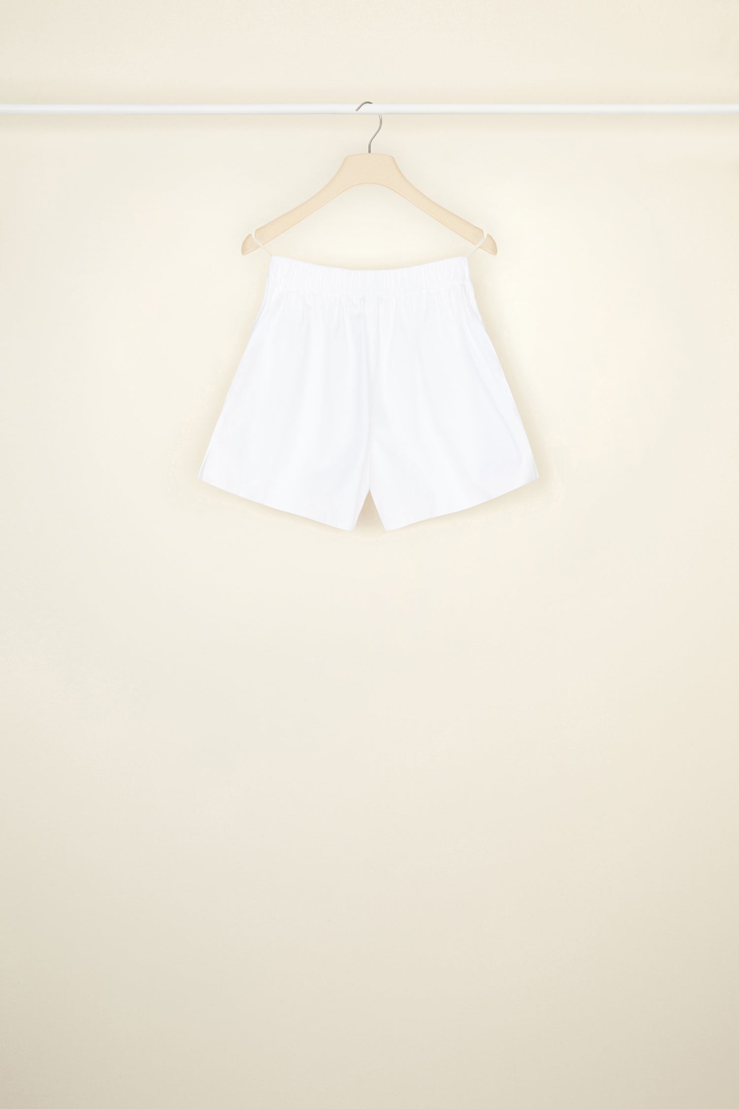 Patou Boxer P22TR020 short coton bio blanc coupe boxer