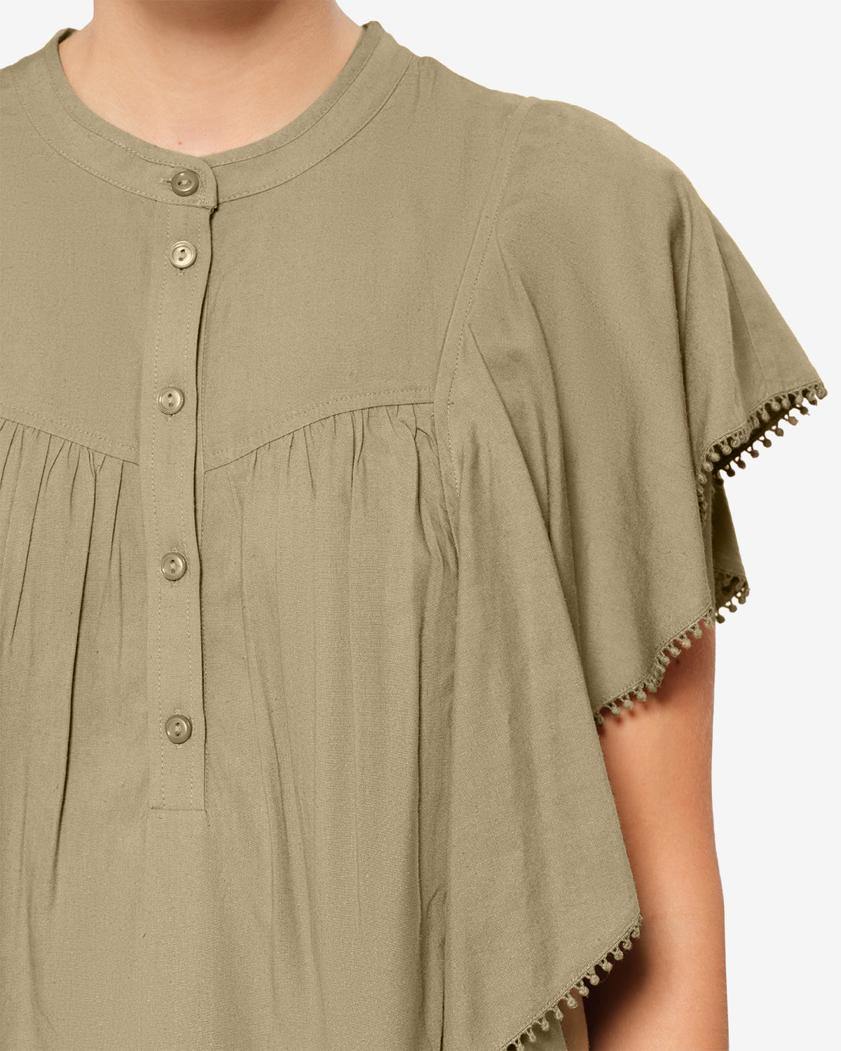 Isabel Marant Marlie Top Blouse Lin Light Bronze