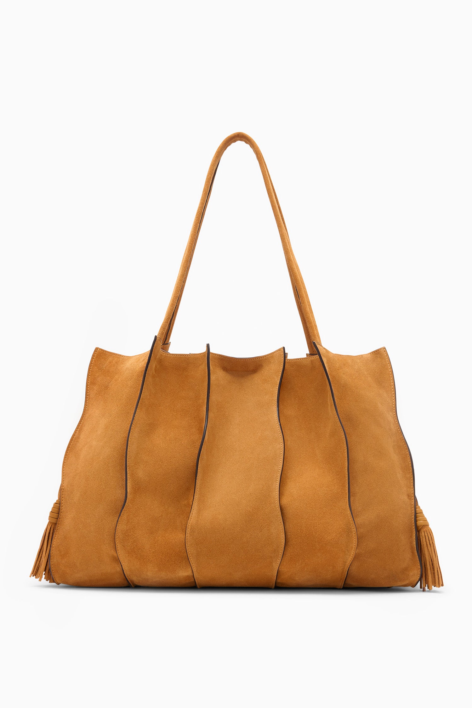 Ulla Johnson Adria cabas cuir marron canyon