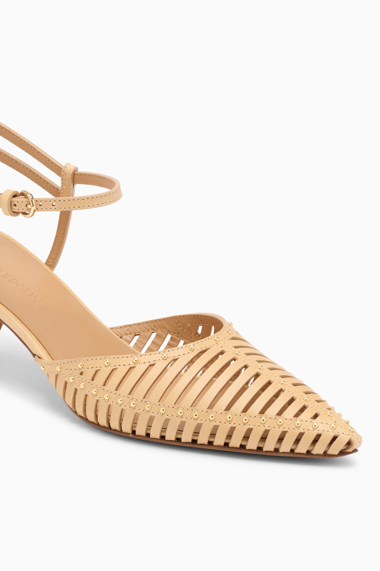 Ulla Johnson Francine escarpins Miele talon 50mm