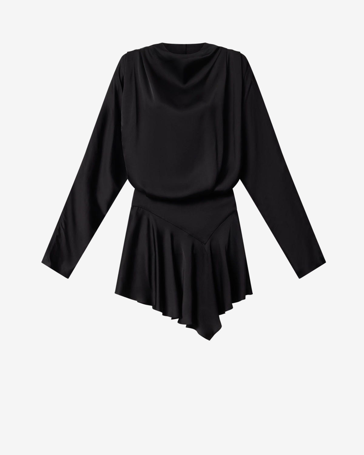 Isabel Marant Neline RO1094FA robe noire 34-42 satin
