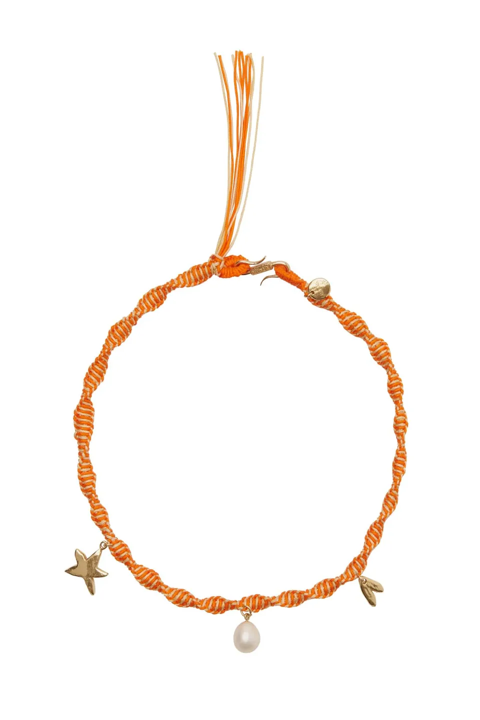 Alemäis Calypso Macrame Charm collier perle taille unique
