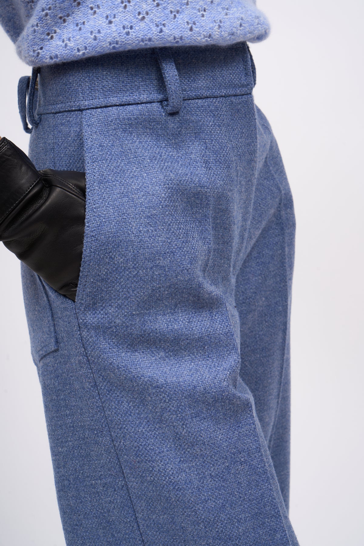 Paul & Joe Bigboy pantalon laine vierge coupe-courte