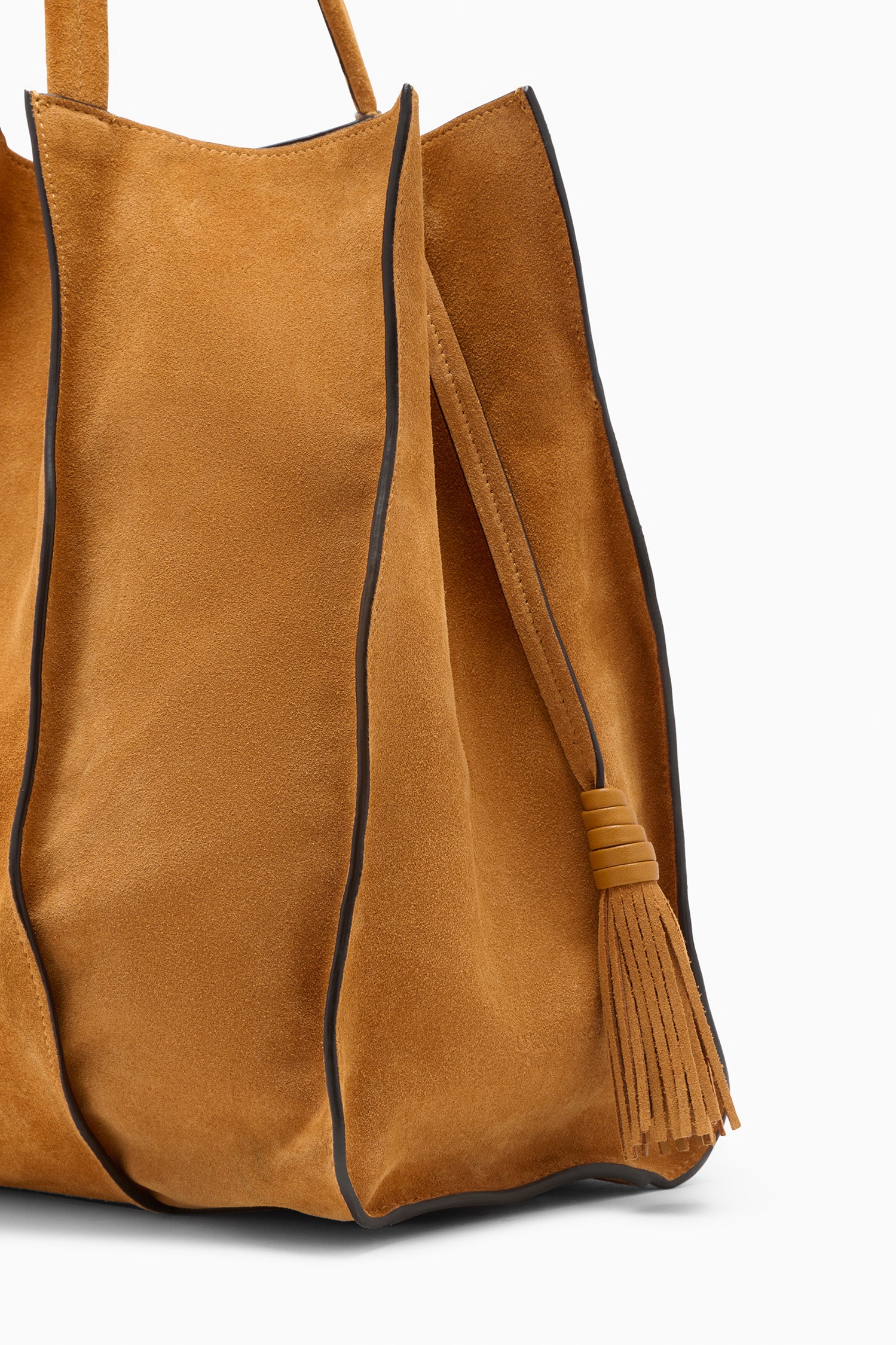 Ulla Johnson Adria cabas cuir marron canyon