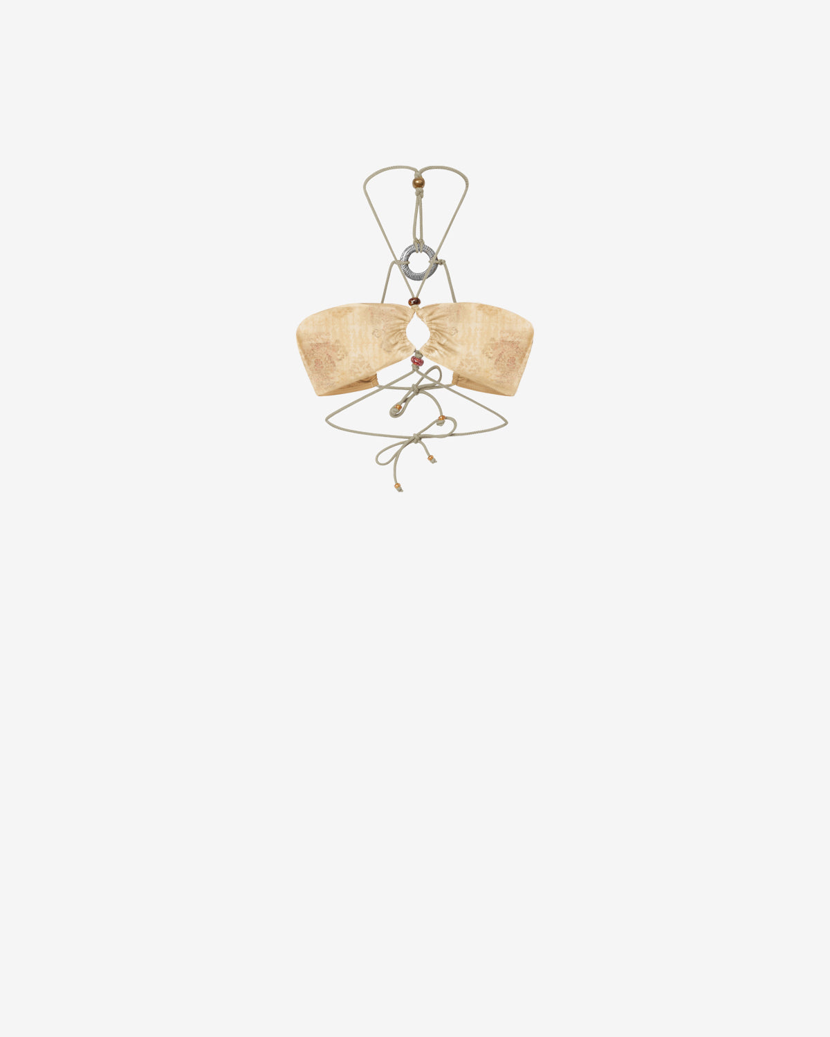 Isabel Marant Analia SG0031FA haut maillot désert rayures