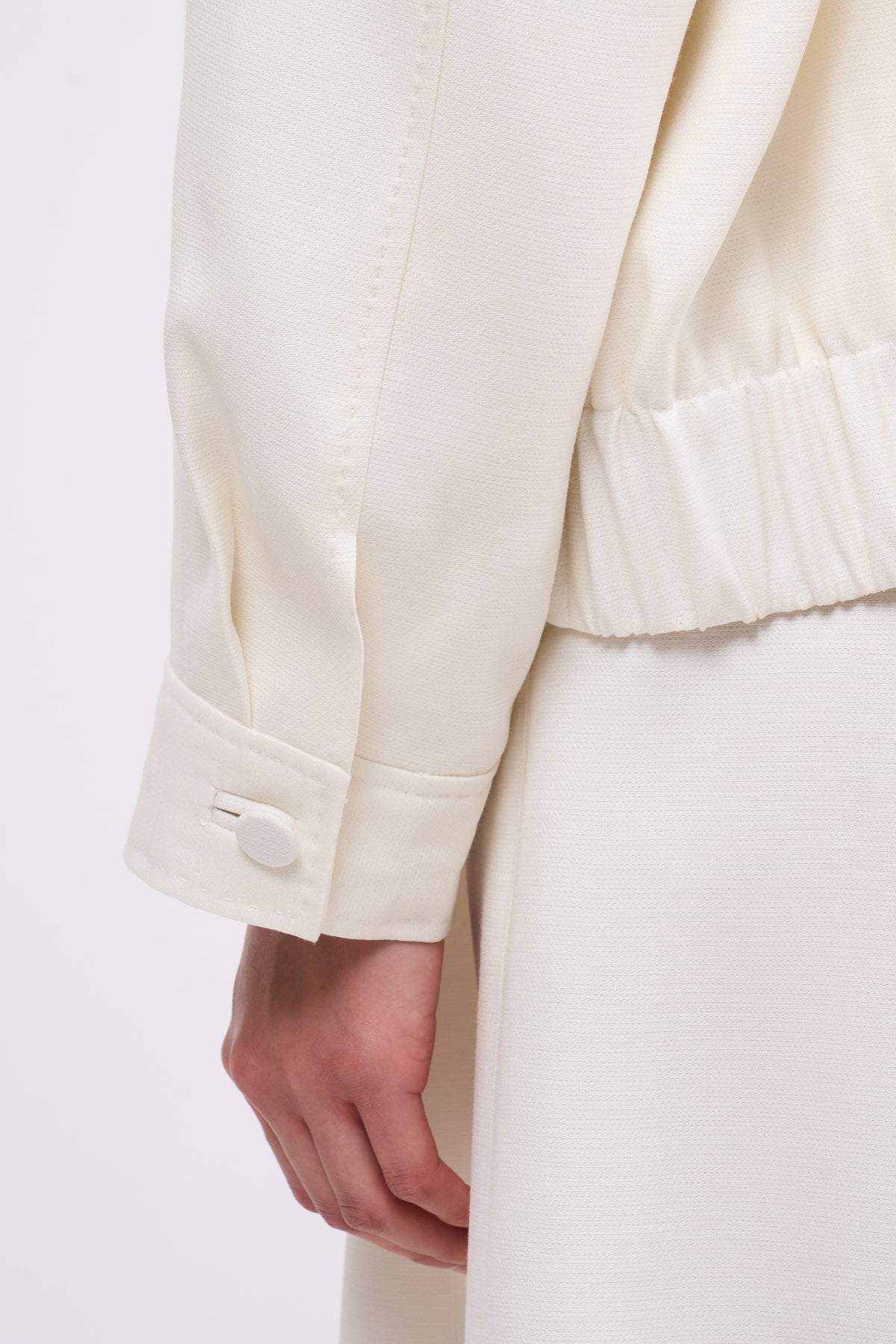 Paul & Joe Batignole veste bomber oversized laine soie