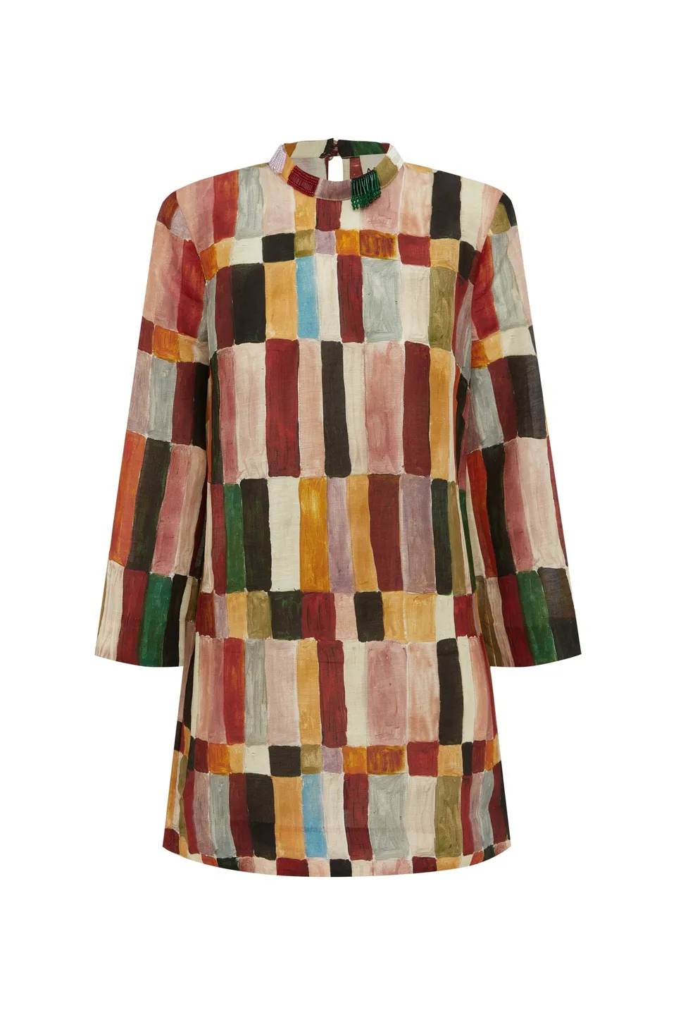 Alemaïs Marjorelle Mini robe mini 8 lin soie