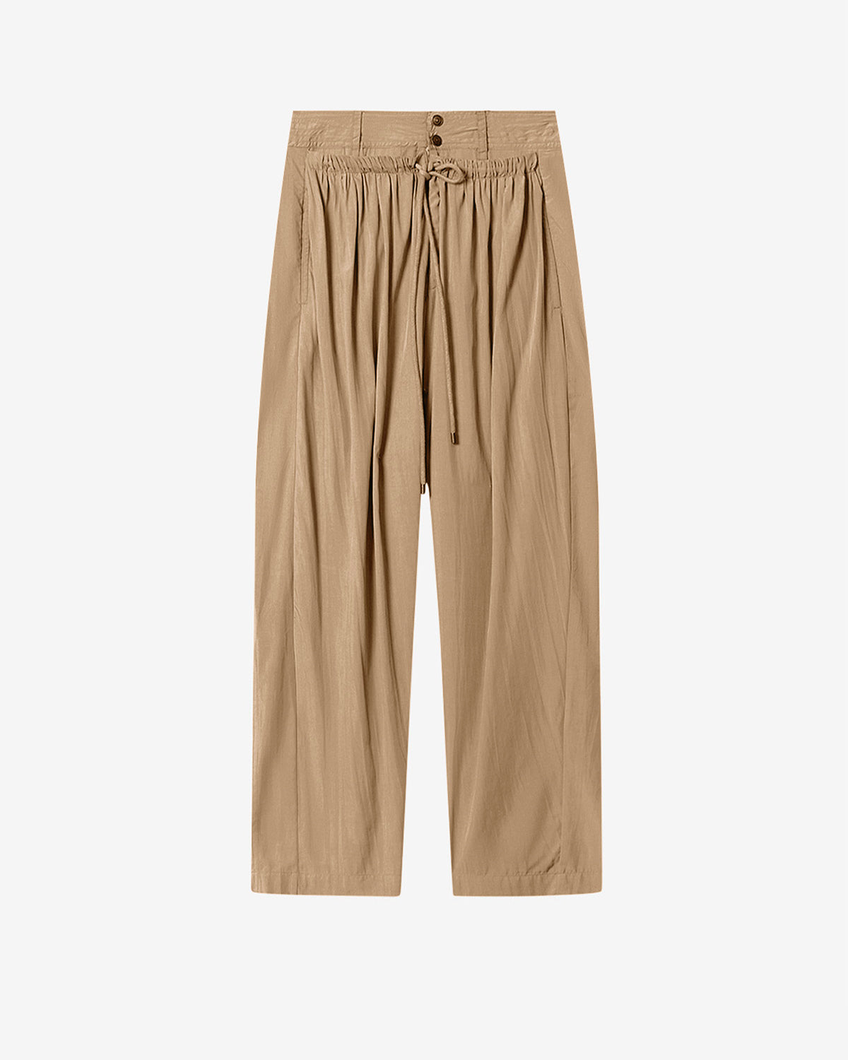 Isabel Marant Inaya PA0547FC pantalon large kaki