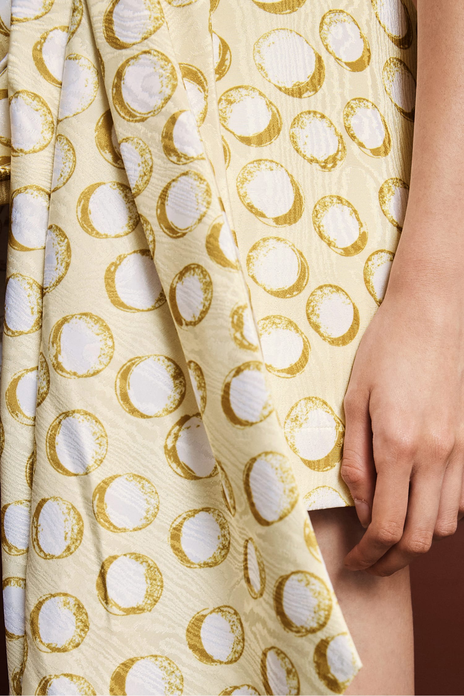 Alemäis Paula mini robe à pois dos licou habillée