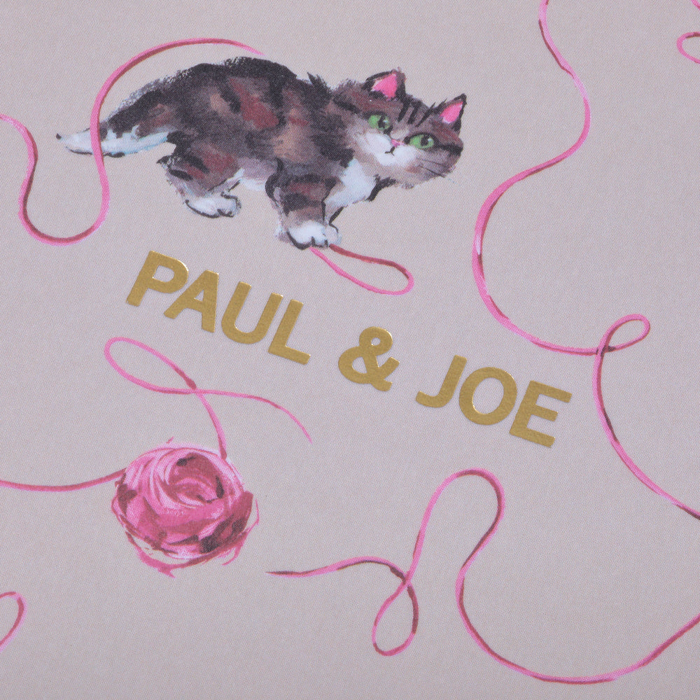 Paul & Joe carnet A5 chats pelotes beige 96 pages