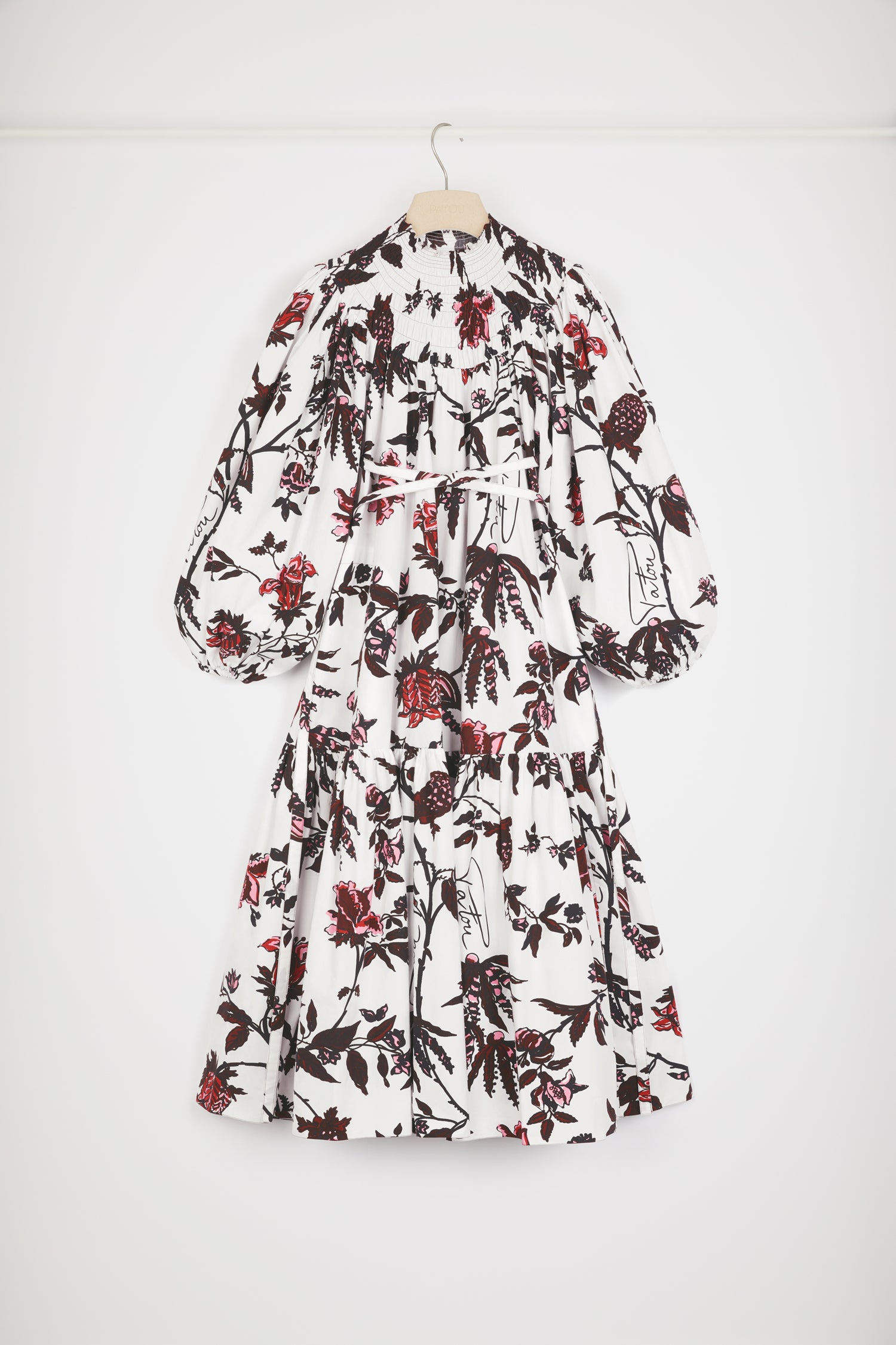 Patou H23DR120 robe maxi coton bio Indian Winter