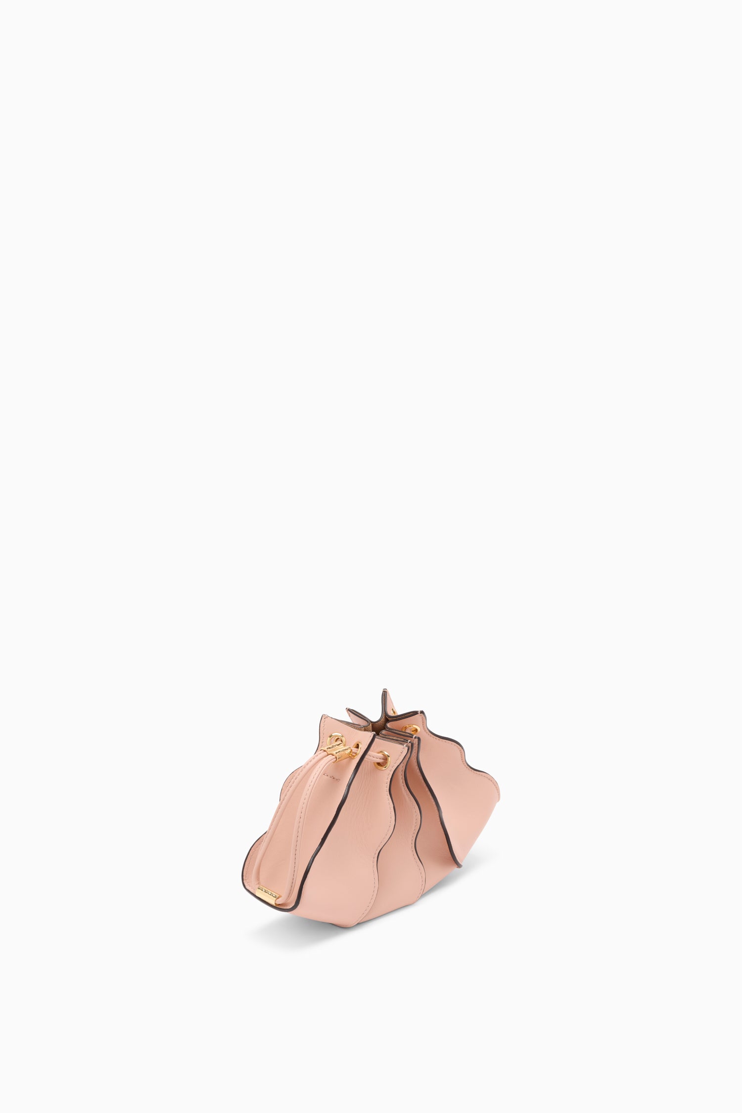 Ulla Johnson Adria Petit Sac Tulip Cuir Nappa Crossbody
