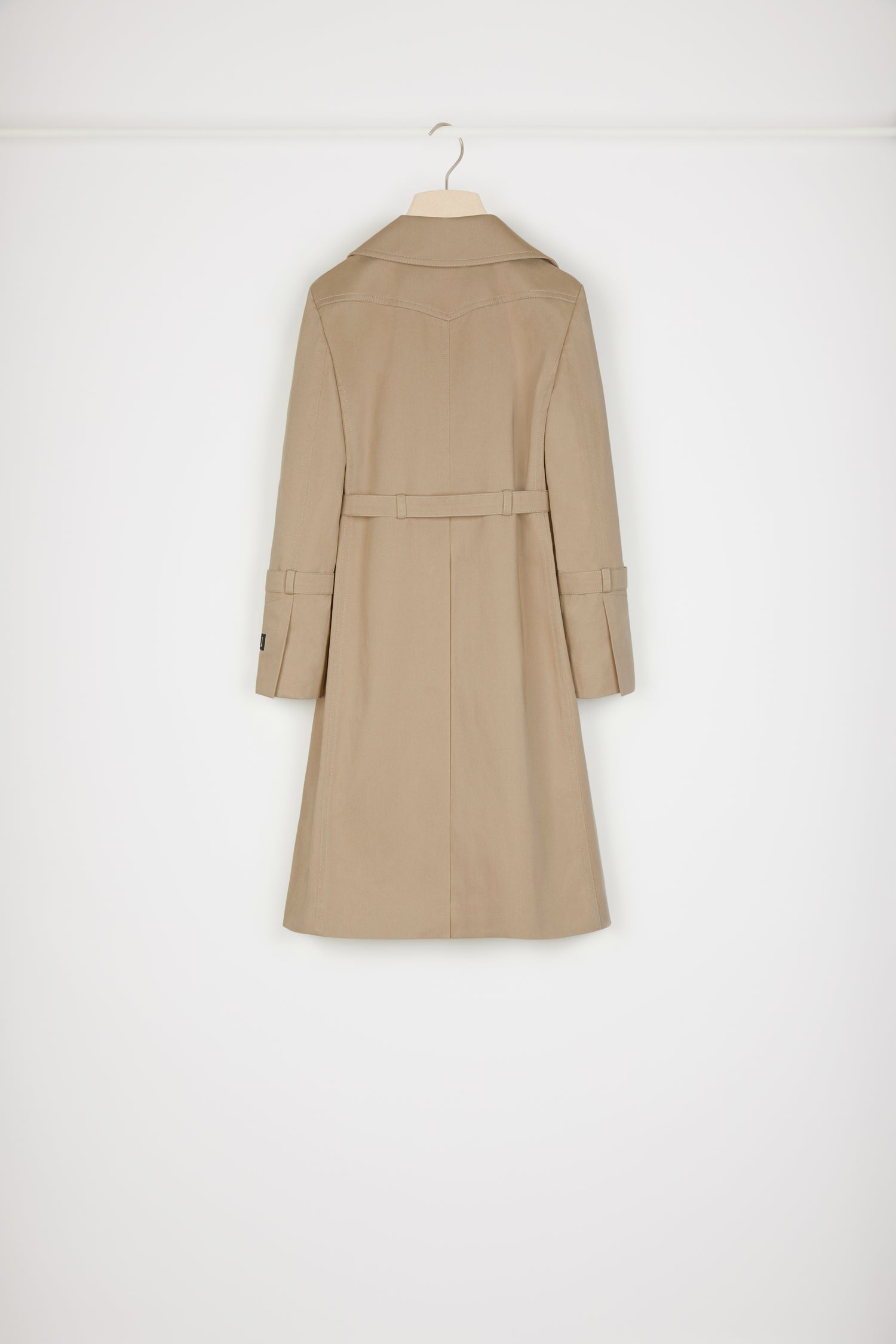Patou Coats OU019 Trench Coton Bio Beige 34-44